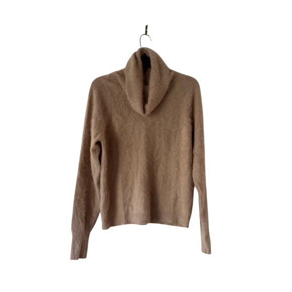 Parkhurst Angora Rabbit Hair Wool Sweater Cowl Neck Long Sleeve Soft Warm Sz 40 - Picture 10 of 10